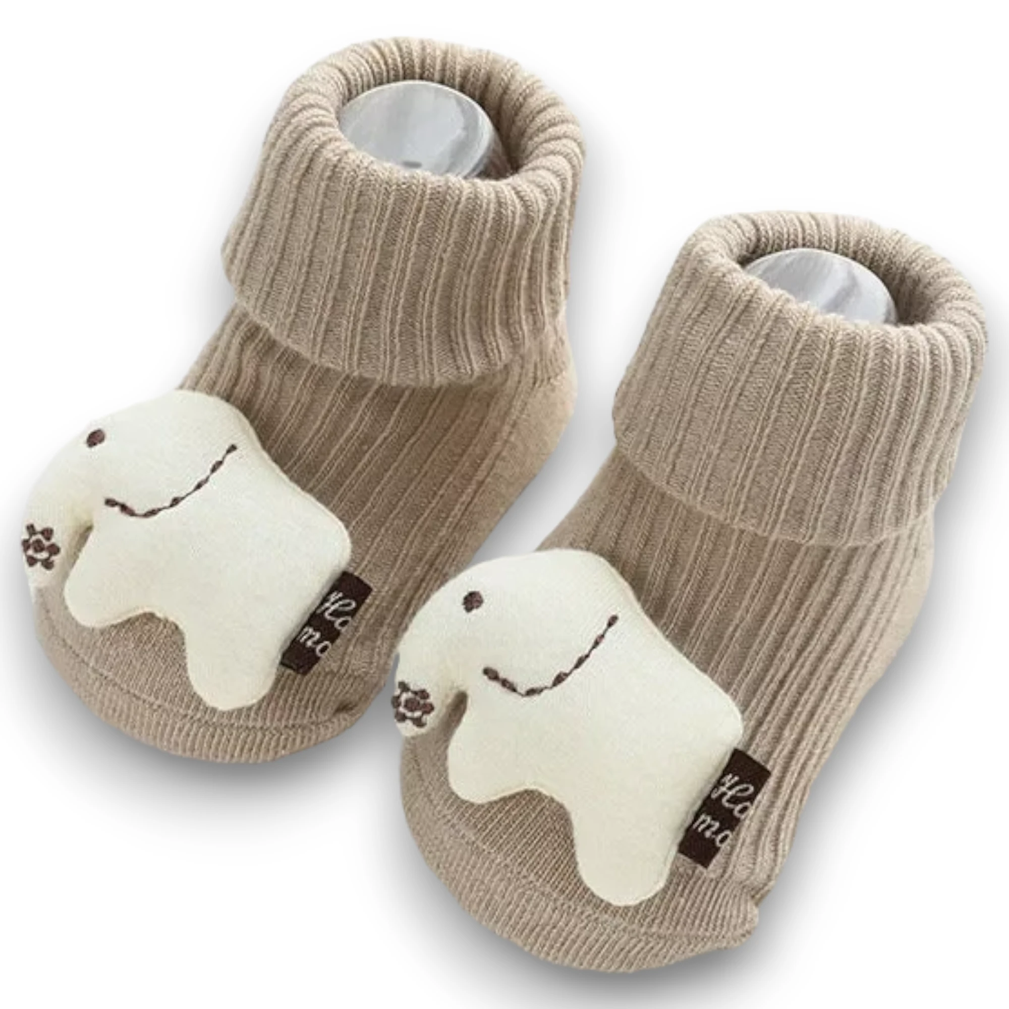 Teething Ring Letter Box Set (Elephant Socks)