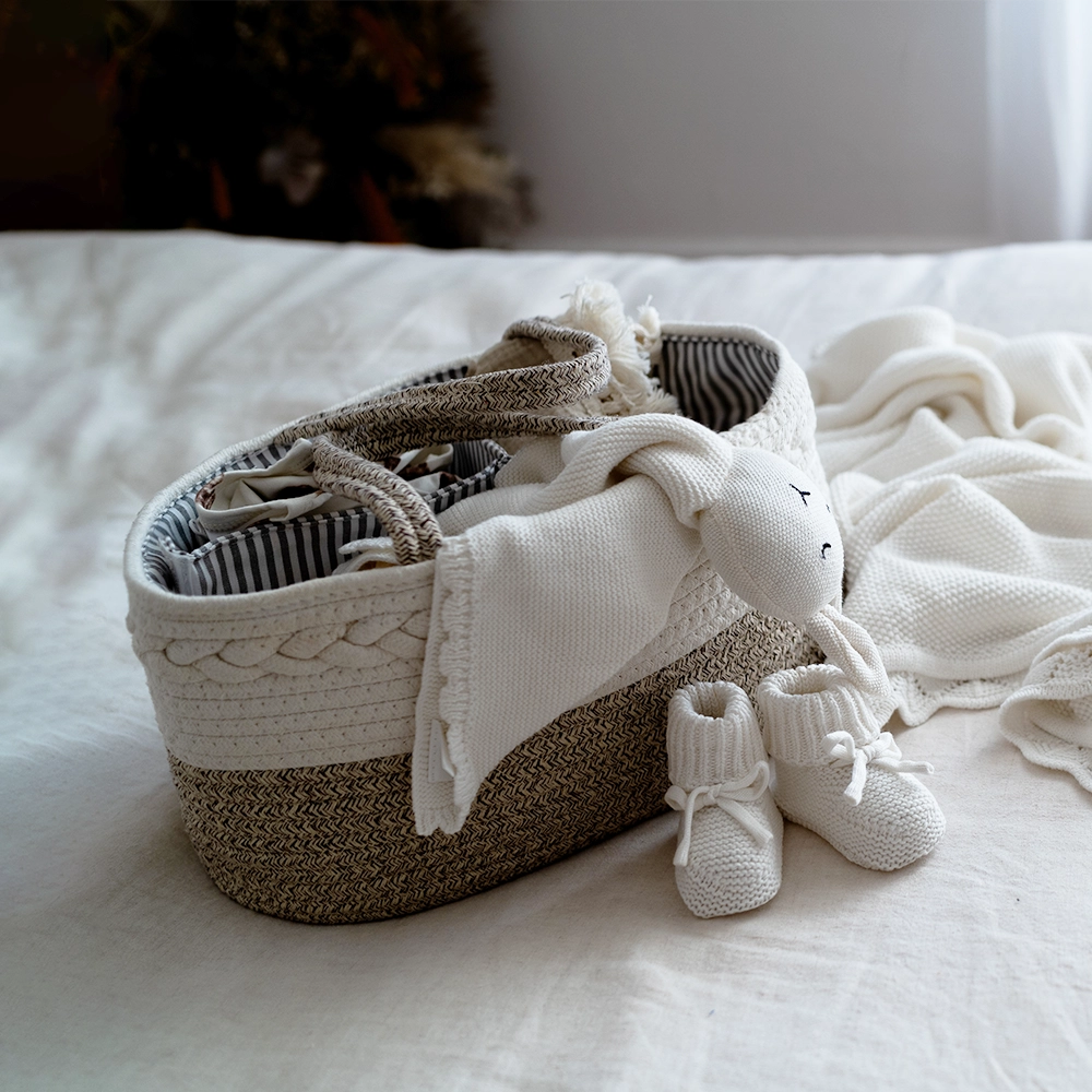 Nappy Caddy - Woven Rope
