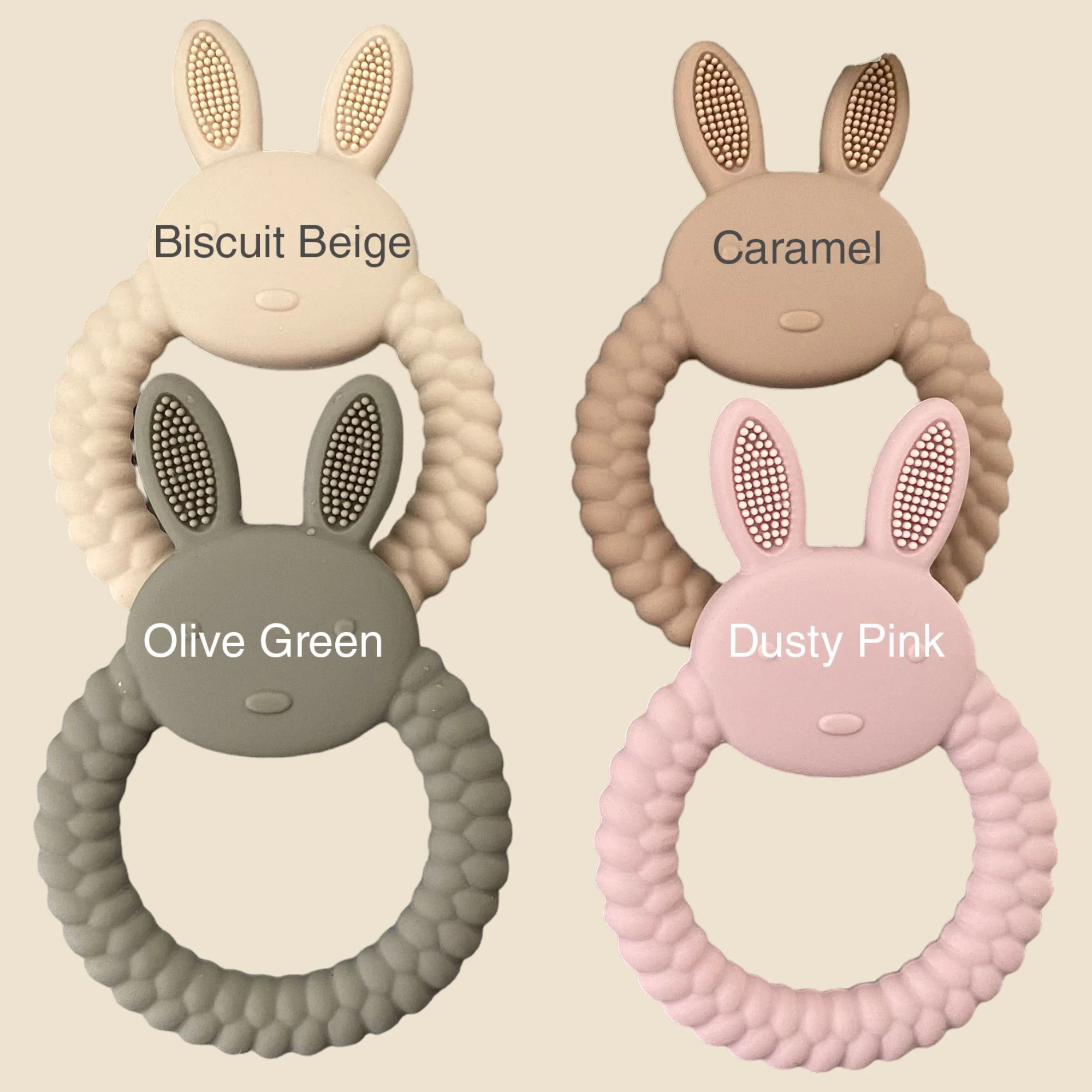 Teething Ring Letter Box Set (Elephant Socks)