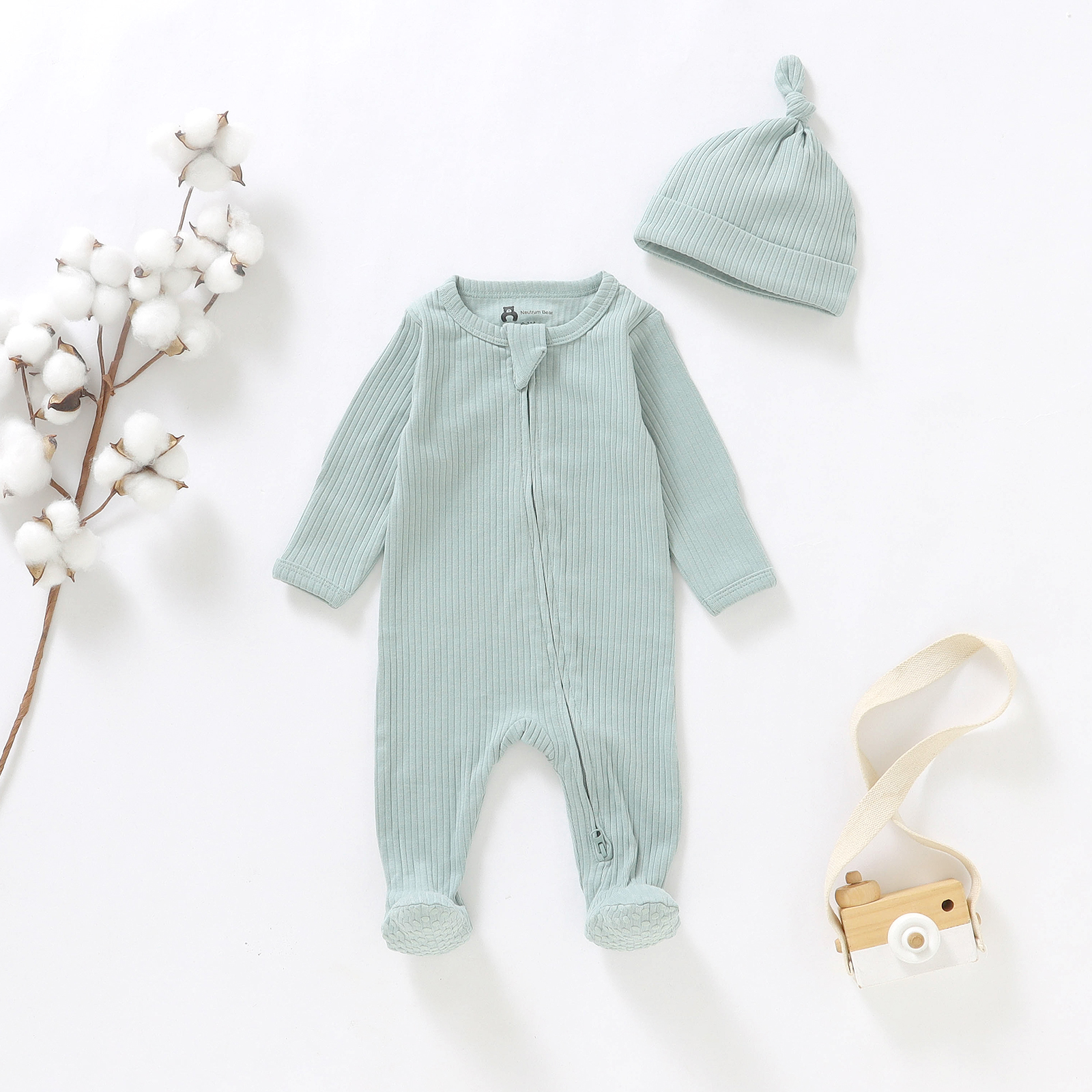 Organic Cosy Sleepsuit Set