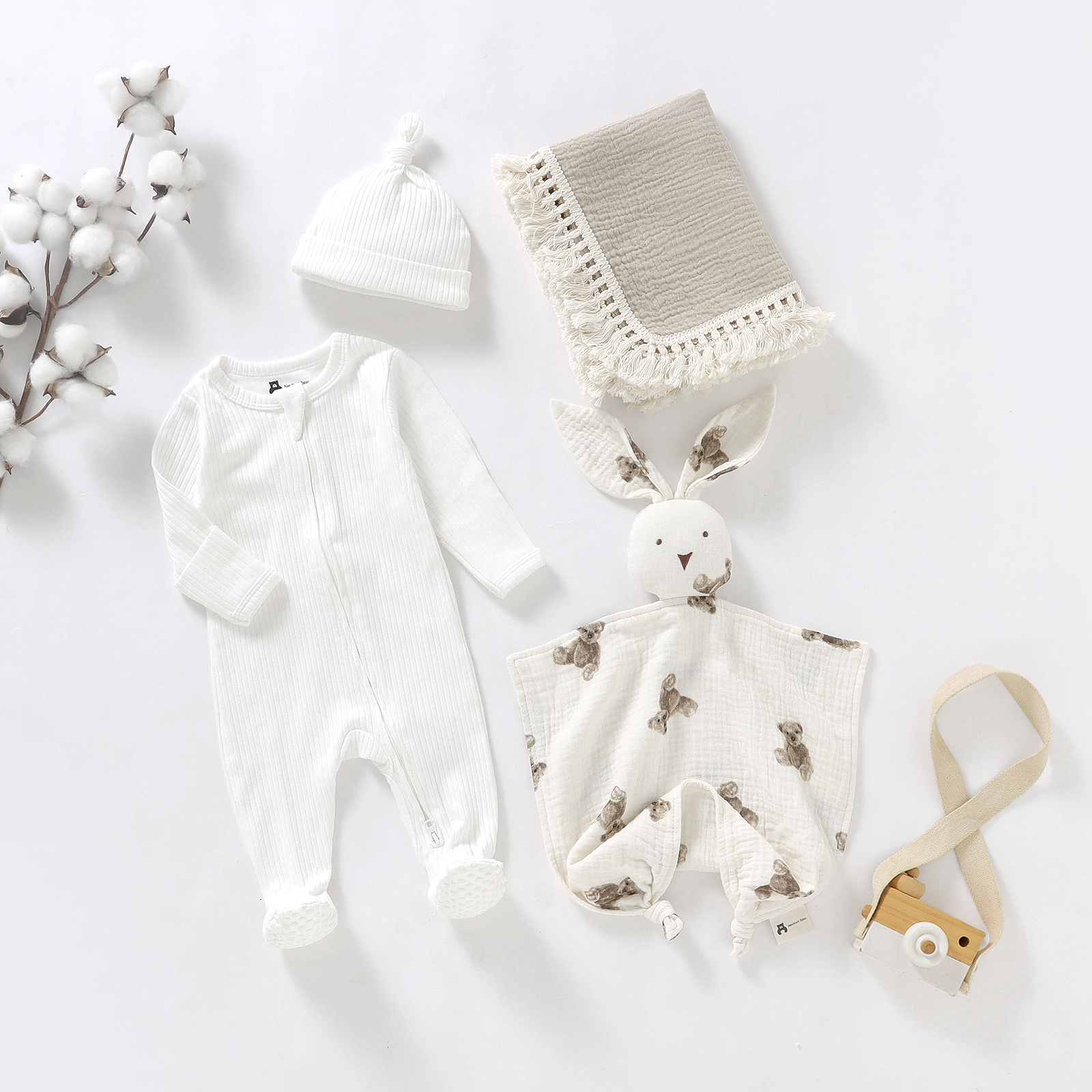 Sleepsuit, Hat, Blanket & Comforter 1