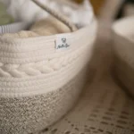 Nappy Caddy - Woven Rope