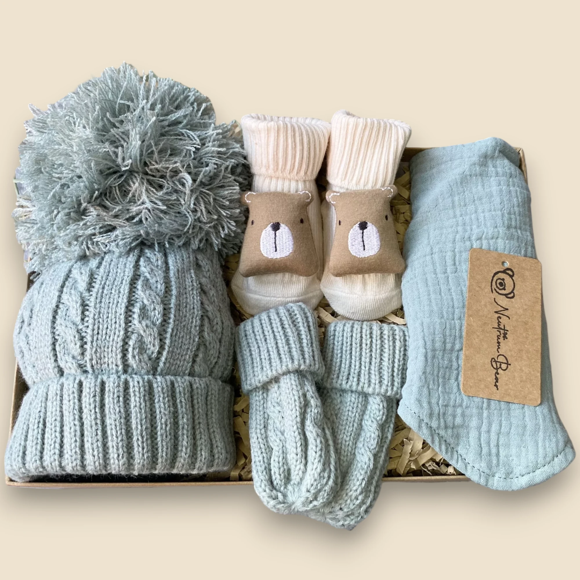 Keep Me Warm Set (Bear Socks)