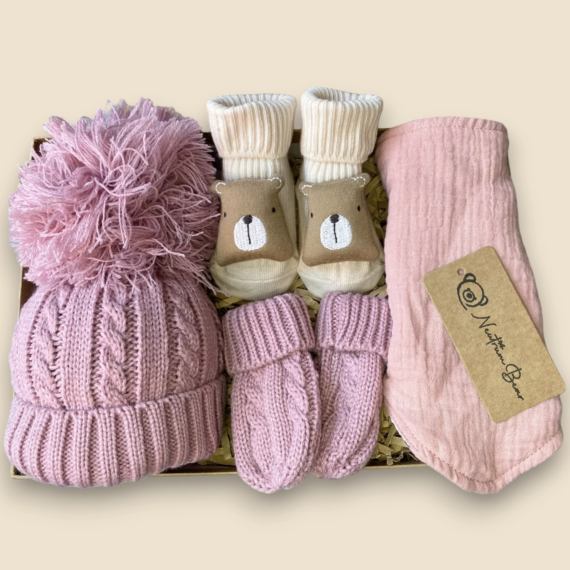 Keep Me Warm Set (Bear Socks)