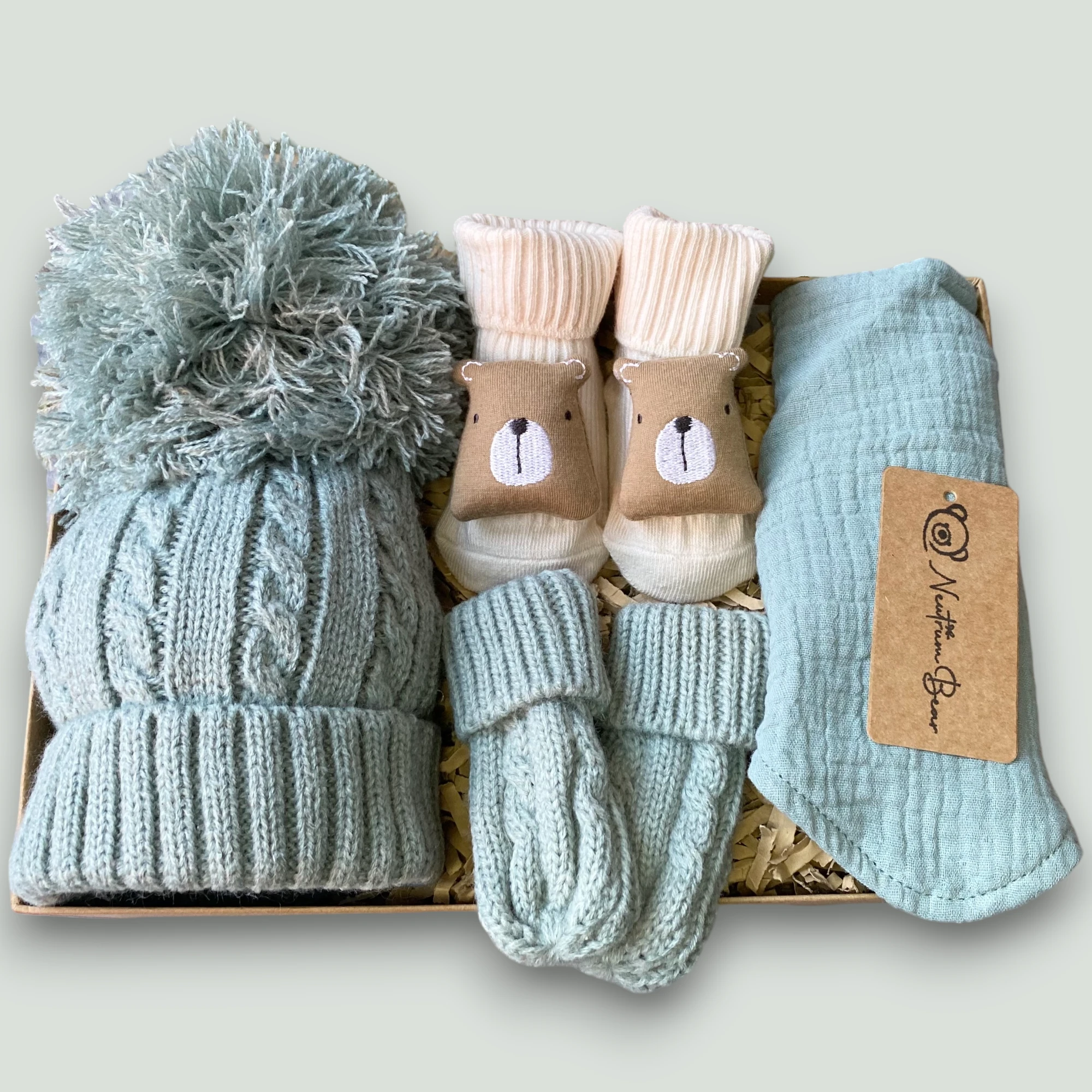 Keep Me Warm Set (Bear Socks)