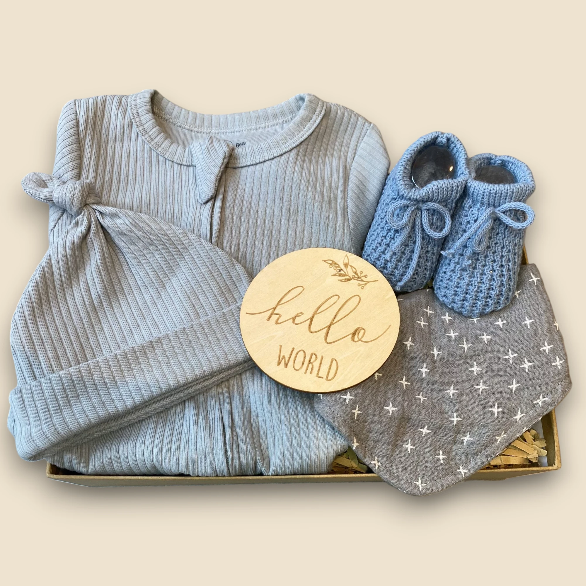 Organic Cosy Sleepsuit Set