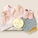 Organic Cosy Sleepsuit Set