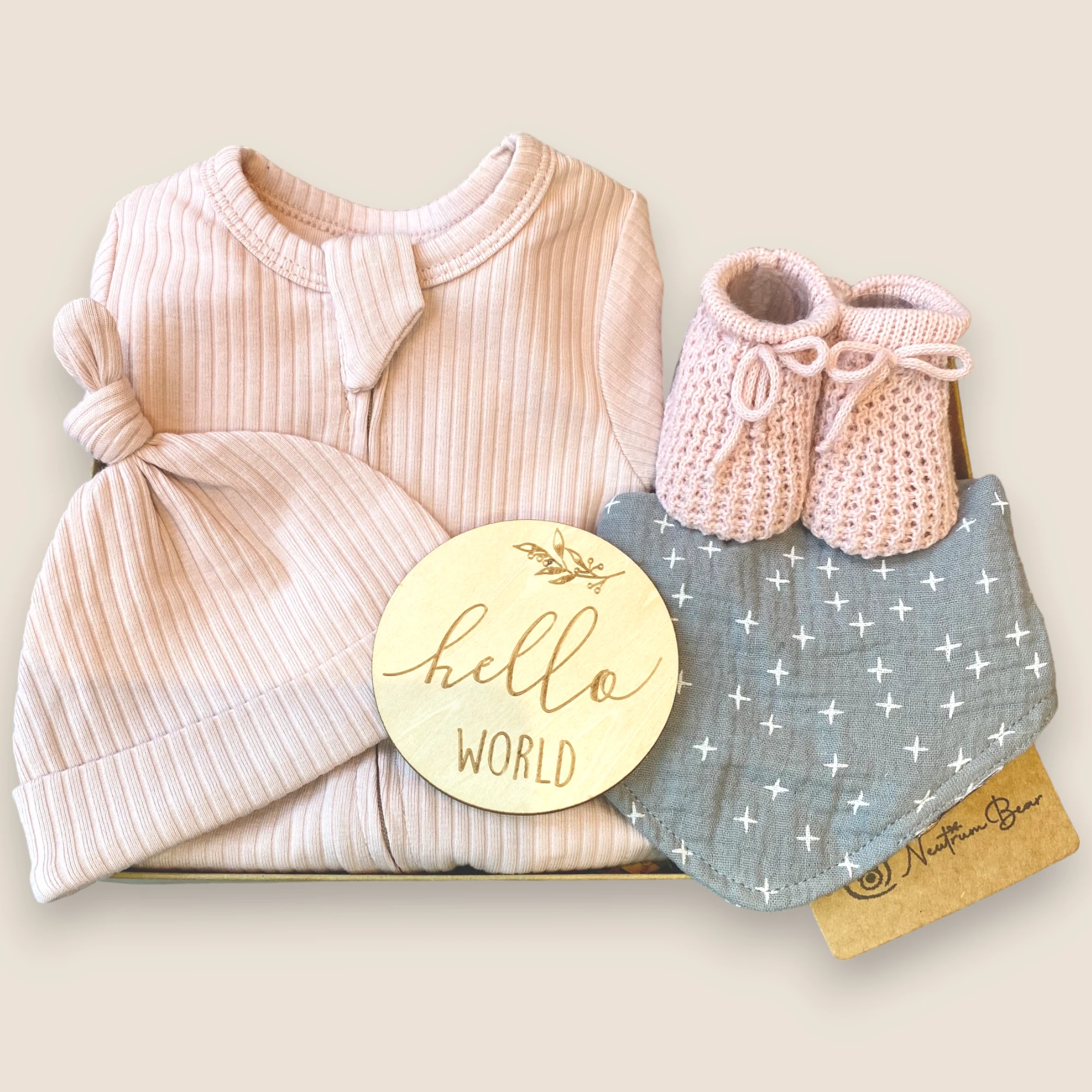 Organic Cosy Sleepsuit Set