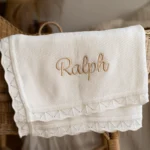 Luxury Personalised Knitted Blanket