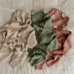 Knitted Pram Suit - Organic Cotton