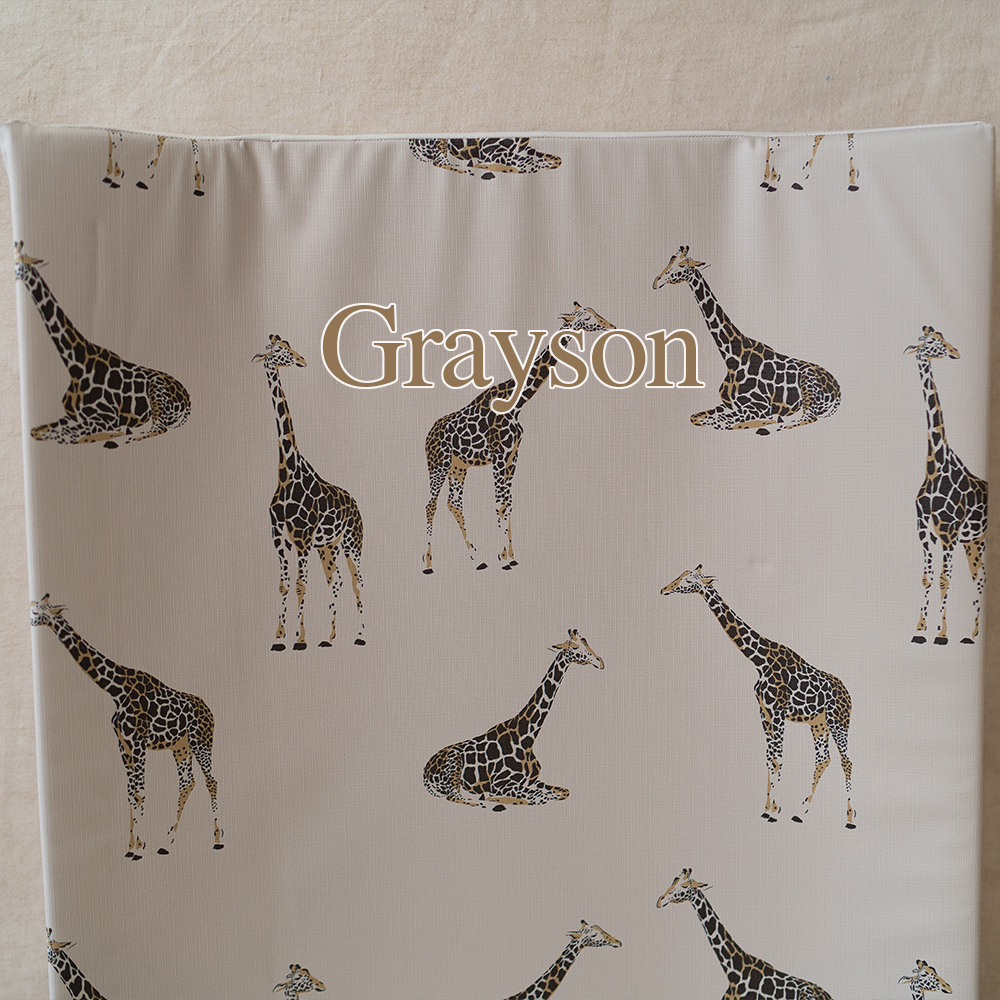 Changing Wedge Mats - Personalised (Various Patterns)