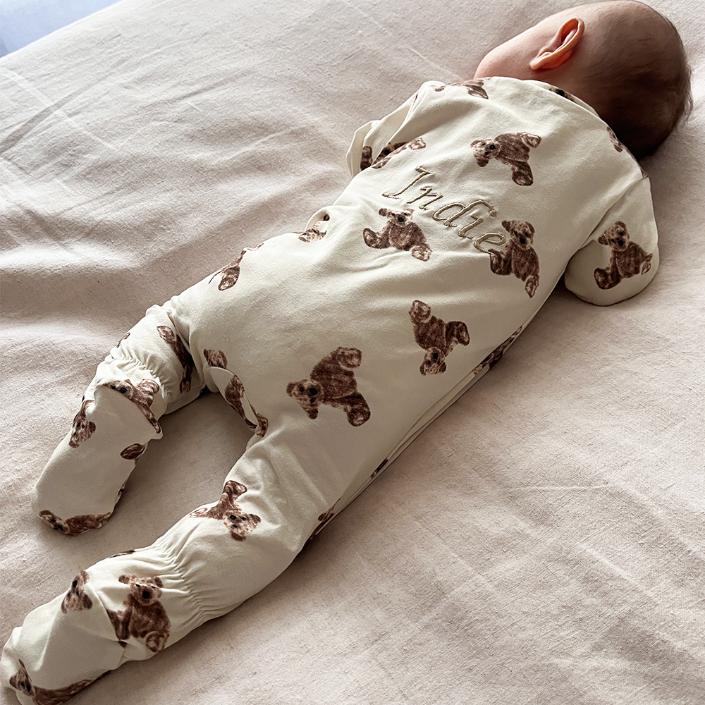 Organic Sleepsuit (Personalised Back)