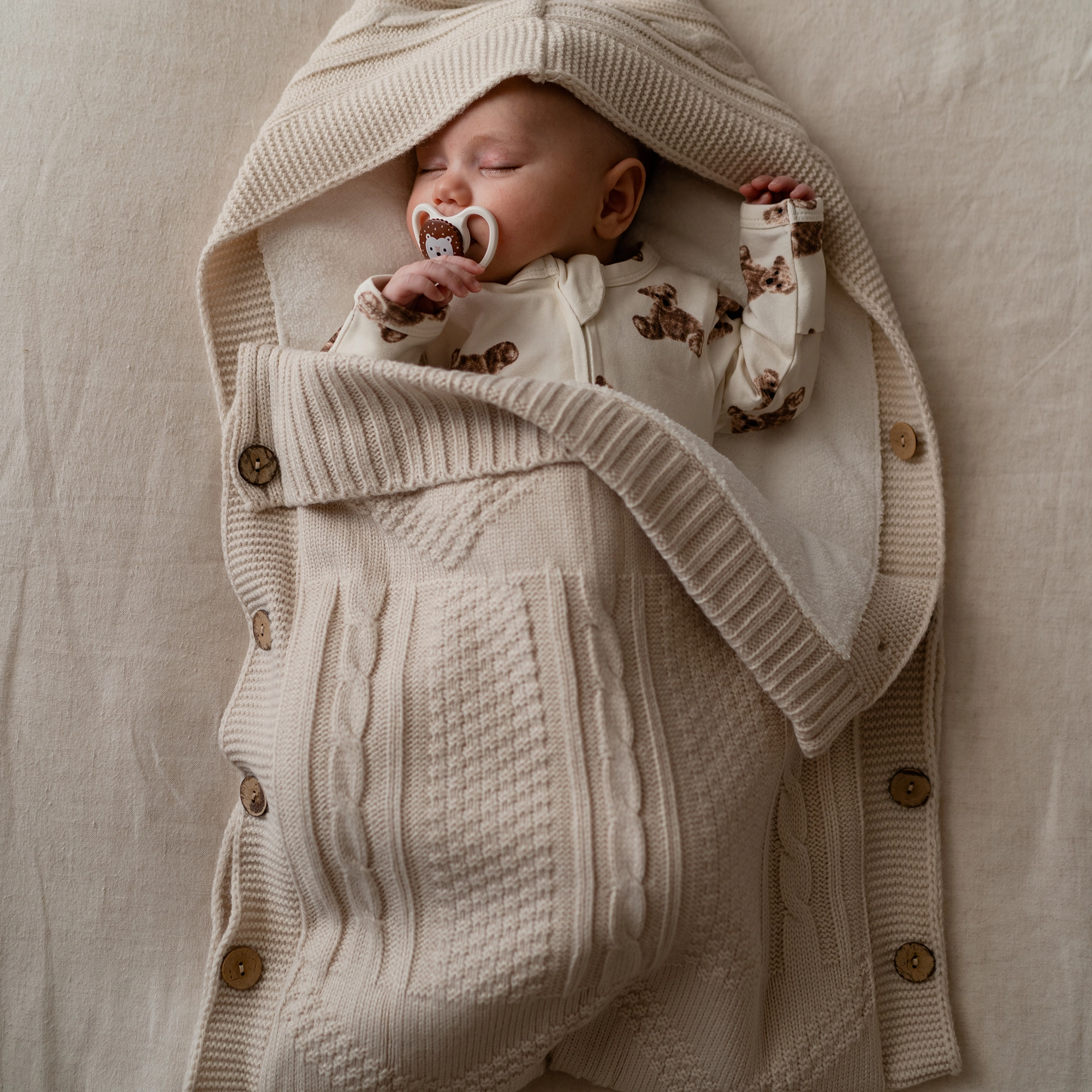 Luxury Pram Cosy (Lined)