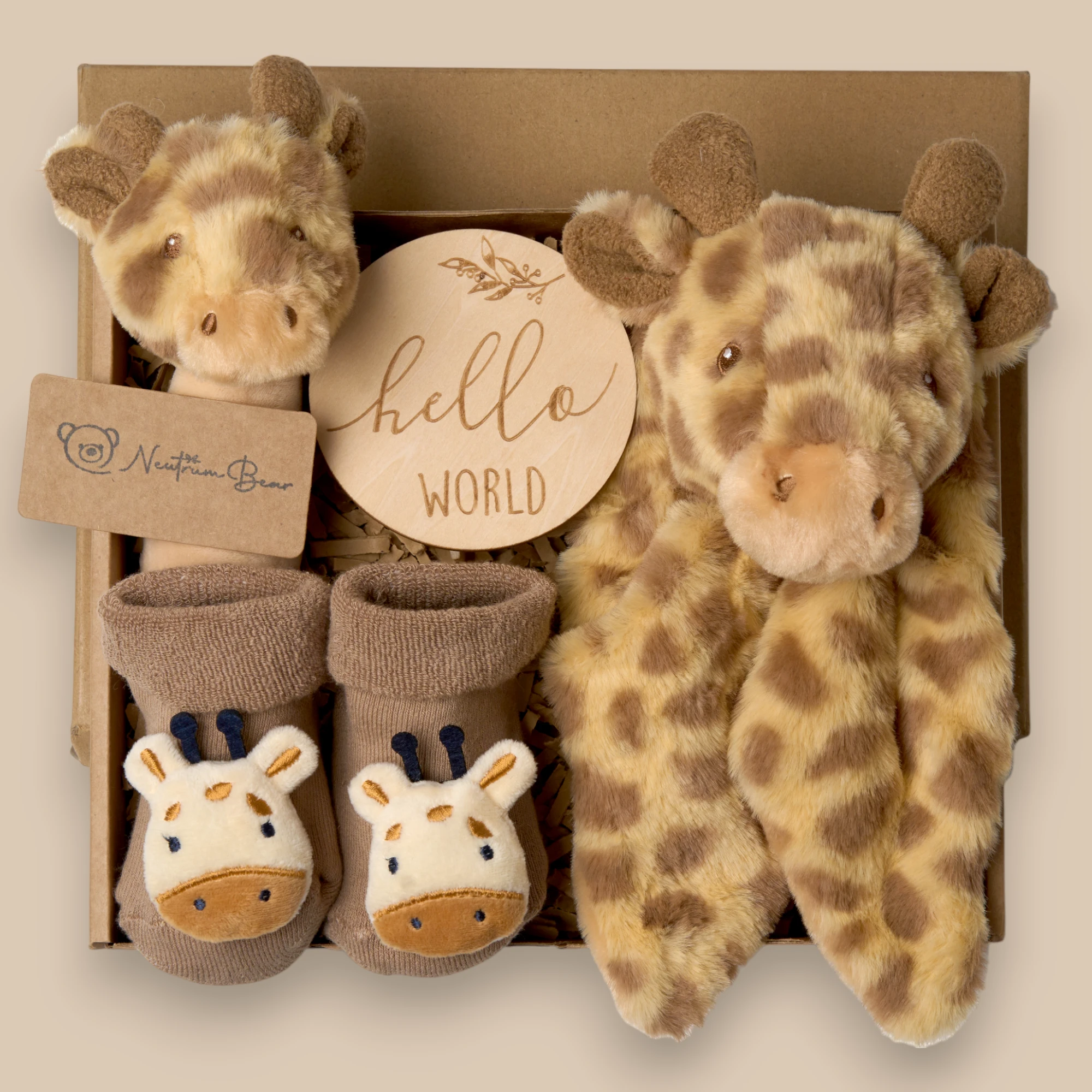 Gerry the Giraffe Gift Set