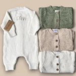 Knitted Sleep Suit - Organic Cotton