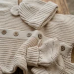 Knitted Sleep Suit - Organic Cotton