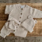 Knitted Sleep Suit - Organic Cotton