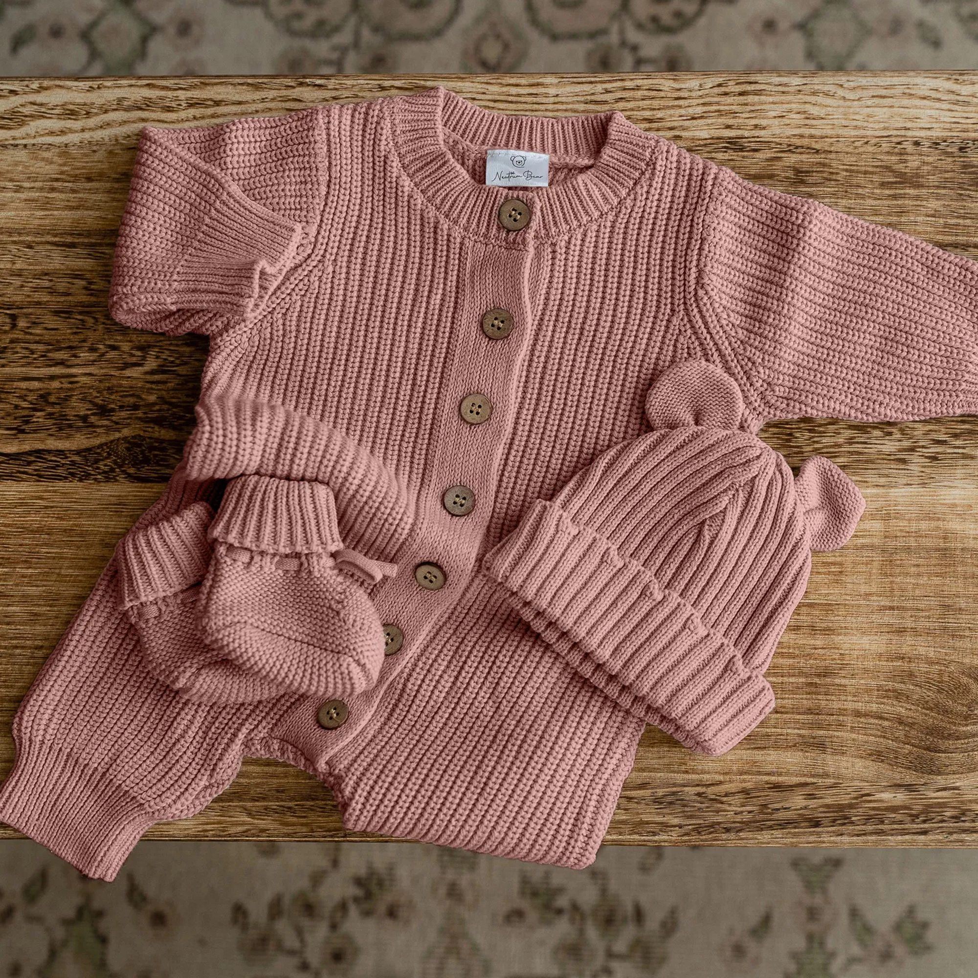 Knitted Sleep Suit - Organic Cotton (3-6 months)