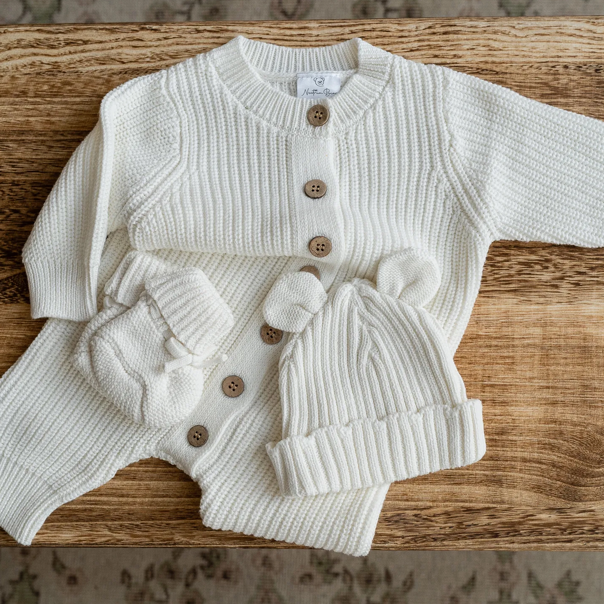 Knitted Sleep Suit - Organic Cotton (3-6 months)