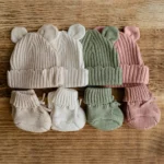 Knitted Booties - Organic Cotton