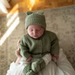 Knitted Cardigan - Organic Cotton