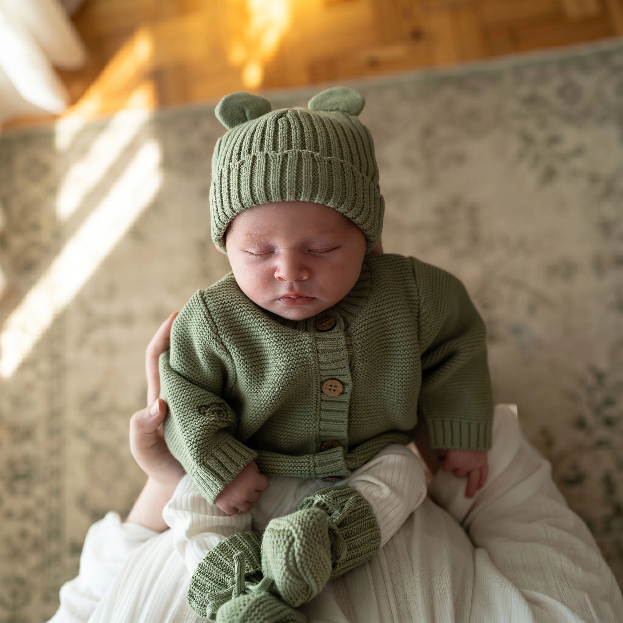 Knitted Cardigan - Organic Cotton
