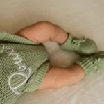 Knitted Legless Ribbed Romper - Organic Cotton