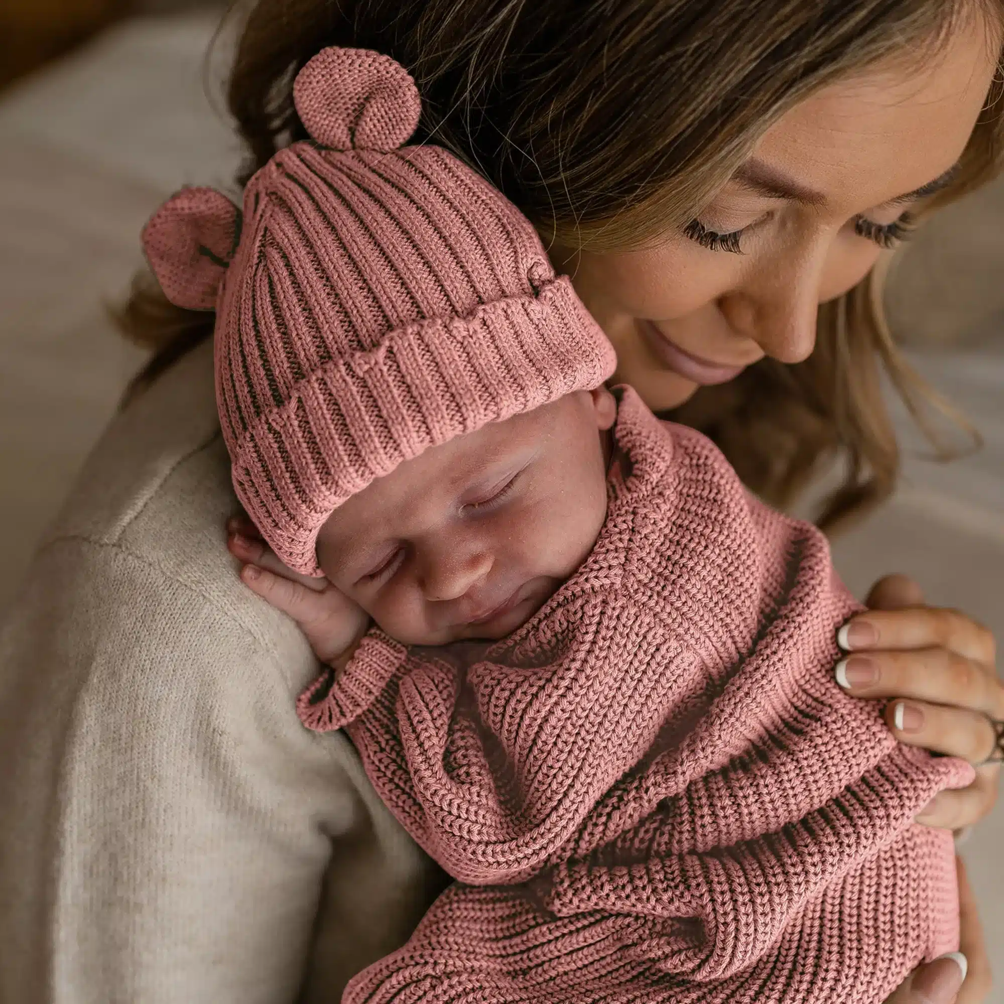 Knitted Sleep Suit - Organic Cotton (3-6 months)
