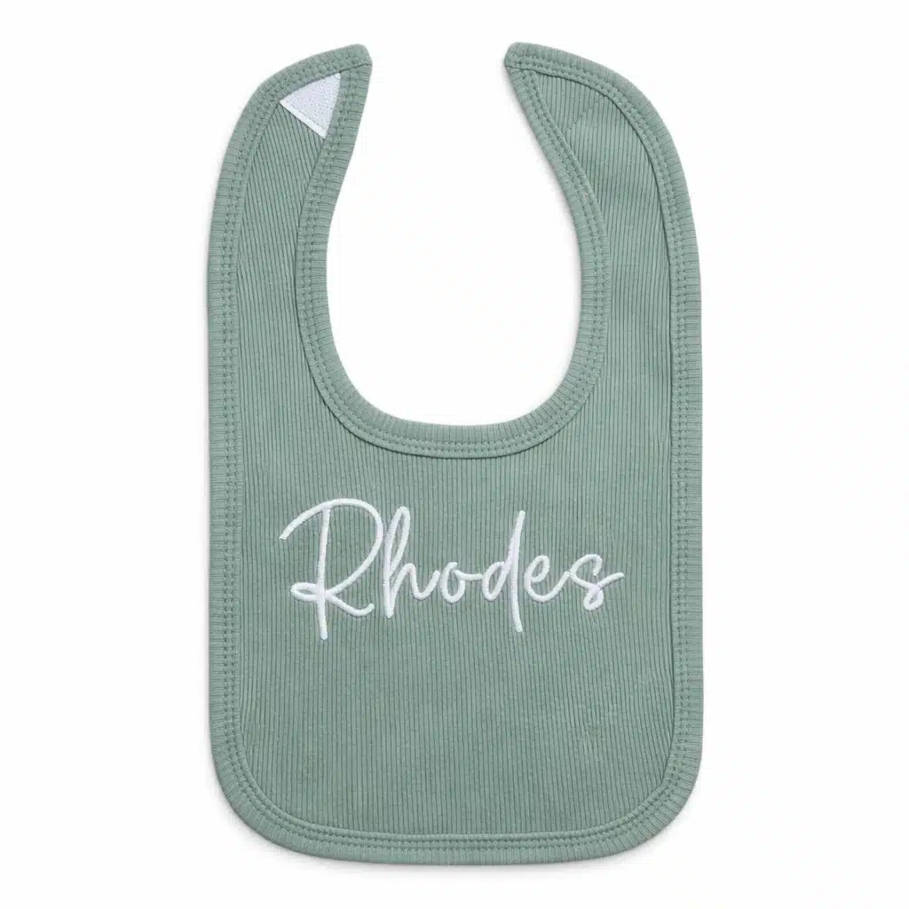 Bib - Sage - Personalised