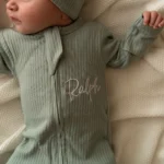 Organic Sleepsuit (Personalised Front)