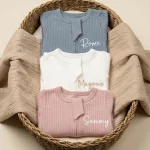 Organic Sleepsuit (Personalised Front)