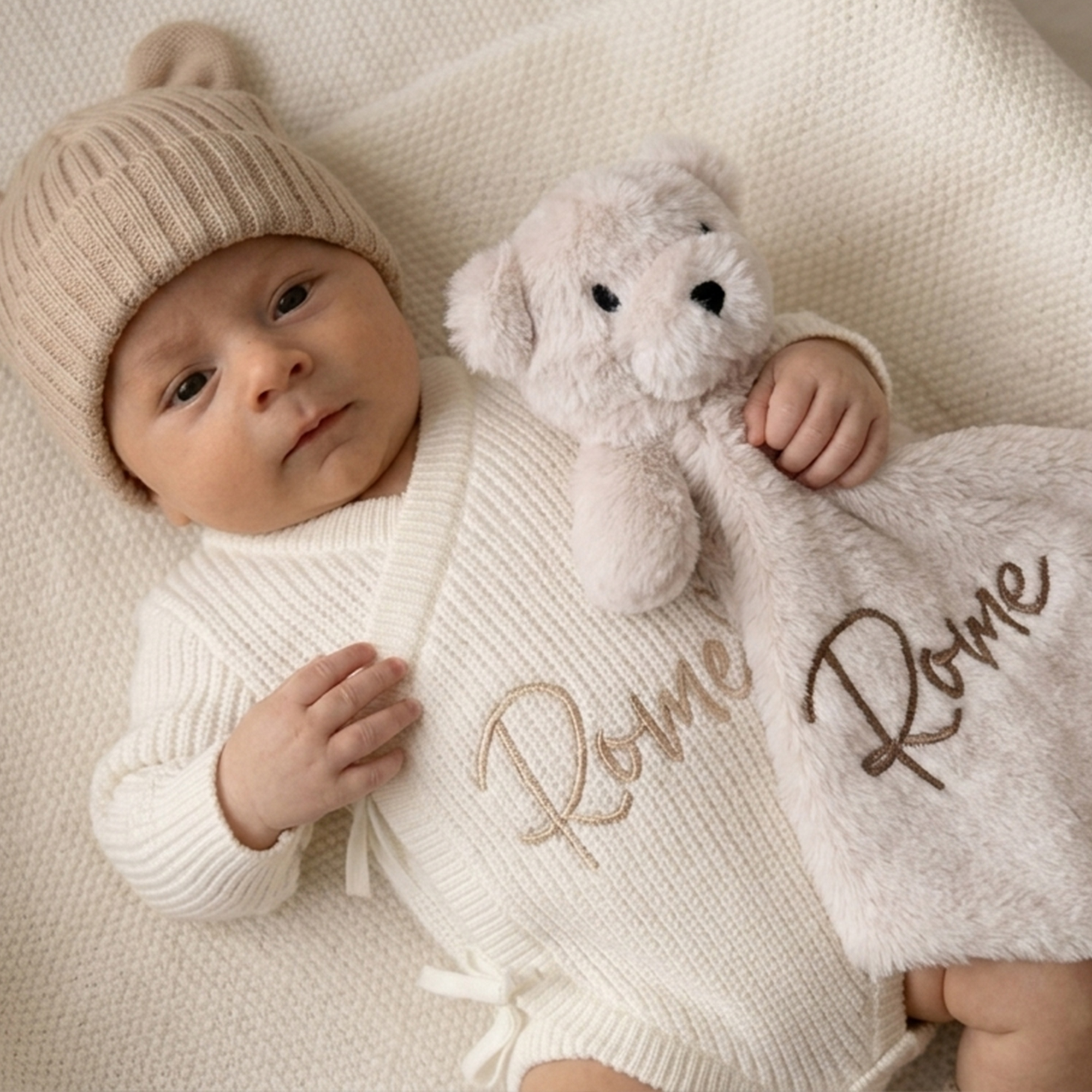 knitted romper new & Bear