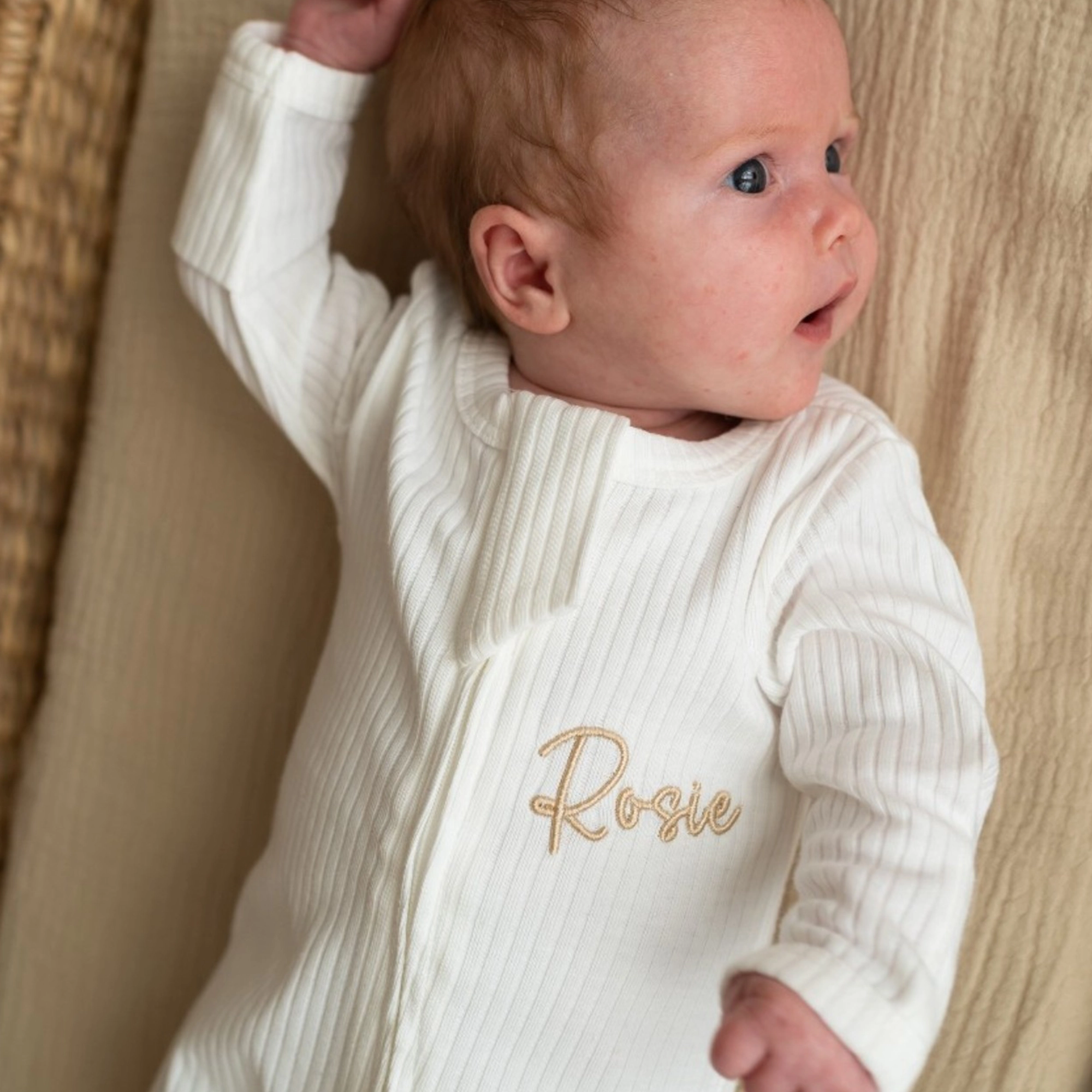 Organic Sleepsuit (Personalised Front)