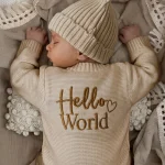 Knitted Hello World Cardigan